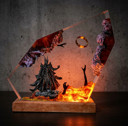ElowensLamps Handcrafted DarkLord Lamp